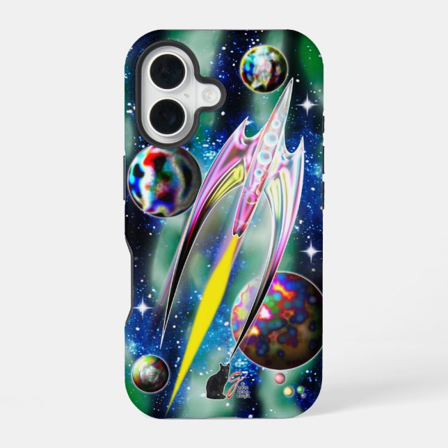 Coque iPhone 16 Roche en verre dure (Verso)
