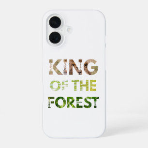 Coque iPhone 16 Roi de la Forêt 