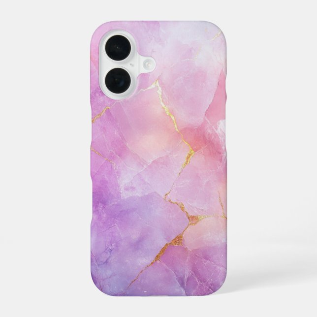Coque iPhone 16 Rosaline Luxe (Verso)