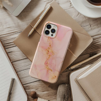 Coque iPhone 16 Rose Lumière – Blush Rose Luxueux Élégant Féminin