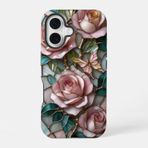 Roses roses douces en Verre Tiré Luxueux