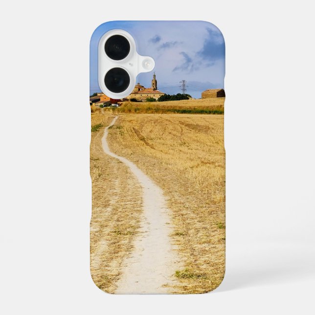 Coque iPhone 16 Route vers Sansol (Verso)