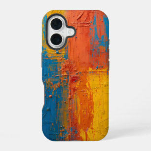 Coque iPhone 16 Rythme de couleur brute - Couverture de téléphone