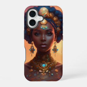 Coque iPhone 16 Sa Majesté royale au coucher du soleil