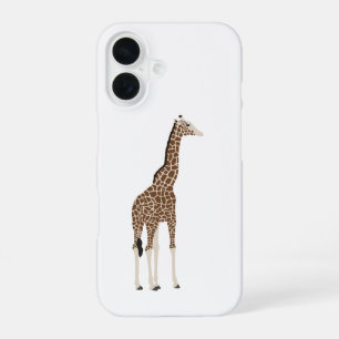 Coque iPhone 16 Safari sud-africain faune illustrée Girafe