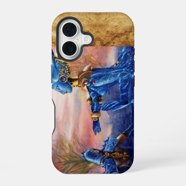 COQUE iPhone 16 SAINT GEORGE ET DRAGON ALIEN (Verso)