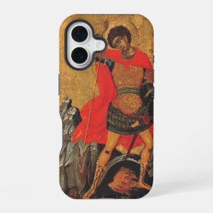 Coque iPhone 16 Saint Georges et le Dragon Grand Martyr