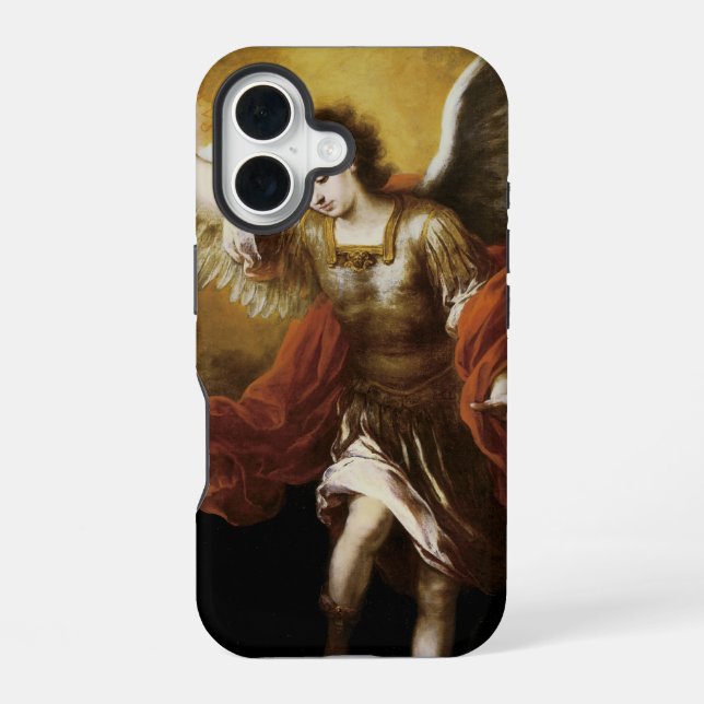 Coque iPhone 16 Saint Michel (Verso)