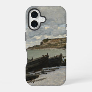 Coque iPhone 16 Sainte-Adresse par Monet - Bateaux Mer Ciel nuageu
