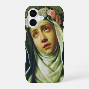 Coque iPhone 16 Sainte Rose de Lima L'Ange du Pérou Beaux-Arts