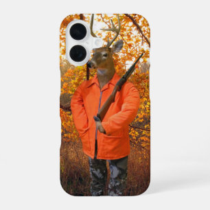 Coque iPhone 16 Saison de chasse aux cerfs