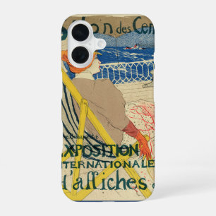 Coque iPhone 16 Salon des Cents par Toulouse Lautrec, Art Nouveau