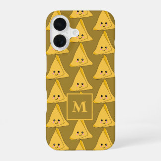 Coque iPhone 16 Samosa Indian Snack Kawaii Food Pattern