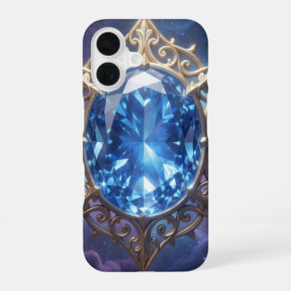 Coque iPhone 16 Saphir – La pierre de la vérité et de la sagesse