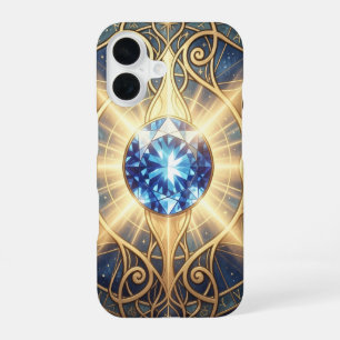 Coque iPhone 16 Saphir – La pierre de la vérité et de la sagesse´2