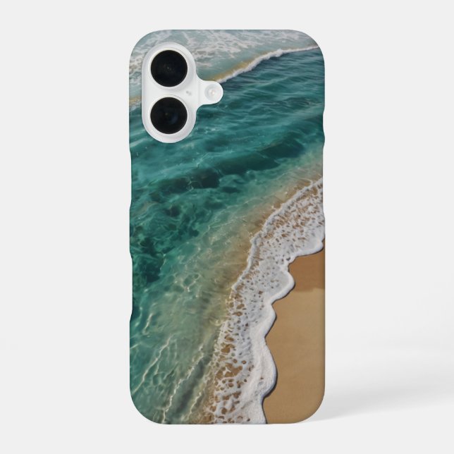 Coque iPhone 16 Sapphire Serenity (Verso)