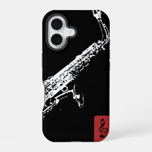 Coque iPhone 16 Saxophone