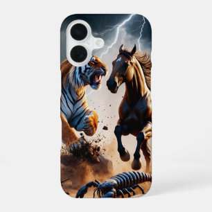 Coque iPhone 16 Scène de bataille épique