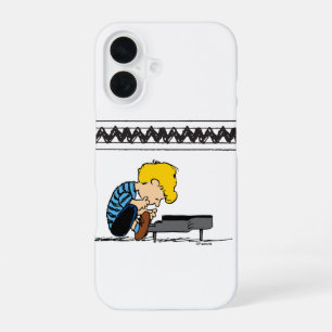 Coque iPhone 16 Schroeder Charlie Musique Brown