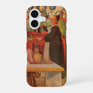 Coque iPhone 16 Se préparer pour une partie de cartes par Carl Lar