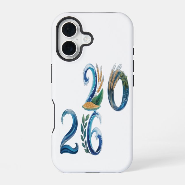 Coque iPhone 16 Sécurité alimentaire en 2026 (Verso)
