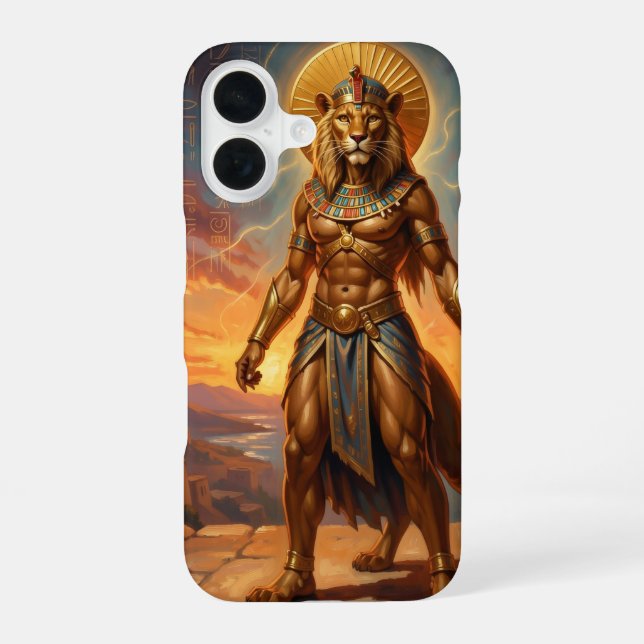 Coque iPhone 16 Sekhmet – Lion-Headed War Goddess´2 (Verso)