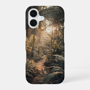 Coque iPhone 16 Sentier Jungle Vintage