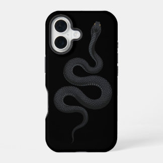 Coque iPhone 16 Serpent de l'ombre - L'élégance de Venom