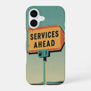 Coque iPhone 16 Services à l'approche