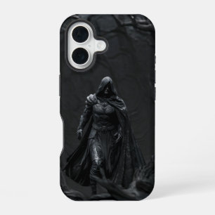 Coque iPhone 16 Shadow Walker - Guerrier à capuche