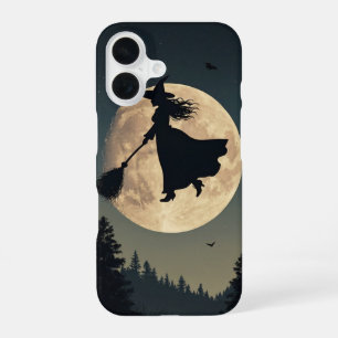 Coque iPhone 16 Silhouette de sorcière