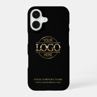 Coque iPhone 16 Simple Minimal Custom Business Company Logo
