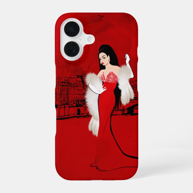 Coque iPhone 16 Sizzling à Paris (Verso)