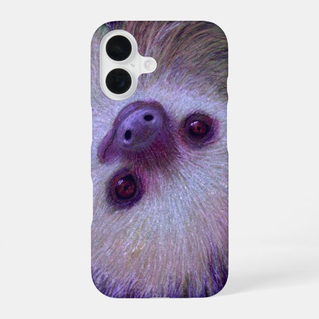 Coque iPhone 16 Sloth (Verso)
