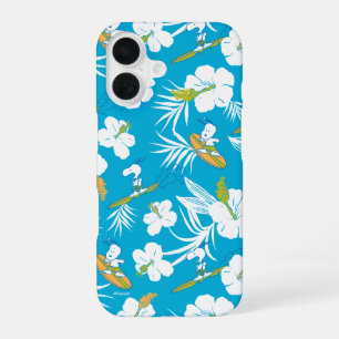 Coque iPhone 16 Snoopy Brooklyn Beach Motif