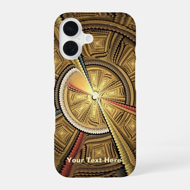 Coque iPhone 16 Sous la coupole du temple (Verso)