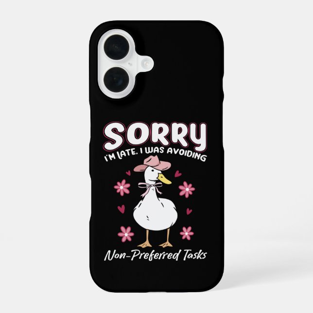 Coque iPhone 16 Special Education Teacher - Funny Goose Sayings (Verso)