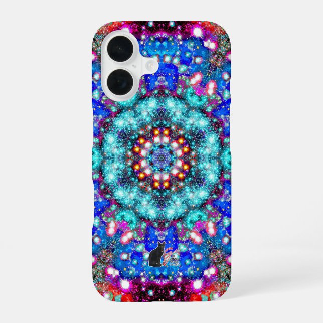 Coque iPhone 16 Splendorous Stellar Kaleid (Verso)