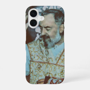 Coque iPhone 16 St. Padre Pio de Pietrelcina Le Prêtre Séraphique