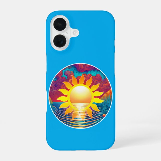 Coque iPhone 16 Sunshine Dream (Verso)