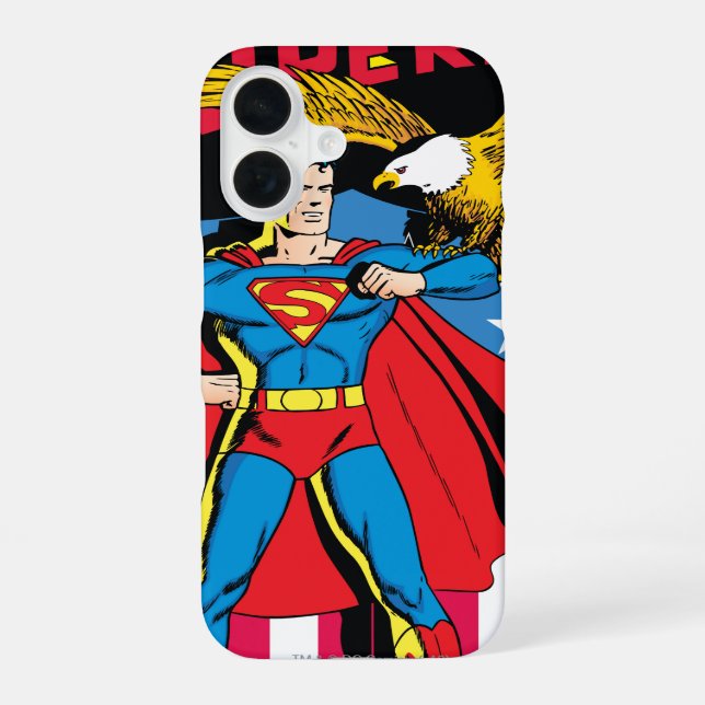 Coque iPhone 16 Superman #14 (Verso)
