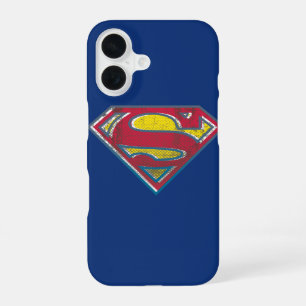 Coque iPhone 16 Superman S-Shield Logo imprimé