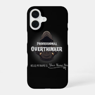 Coque iPhone 16 Surpenseur Professionnel Drôle Nom Personnalisé