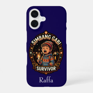 Coque iPhone 16 Survivant de Simbang Gabi Noël américain philippin