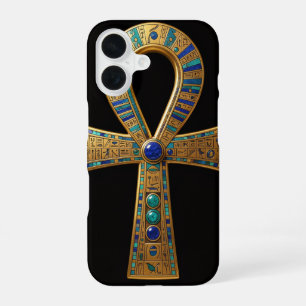 Coque iPhone 16 Symbole de l'Ankh - Clé de la vie