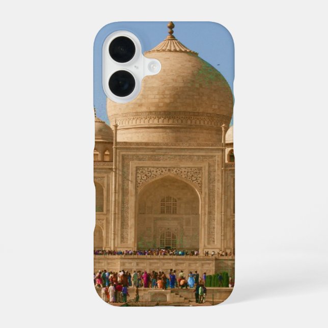 Coque iPhone 16 taj brillant (Verso)