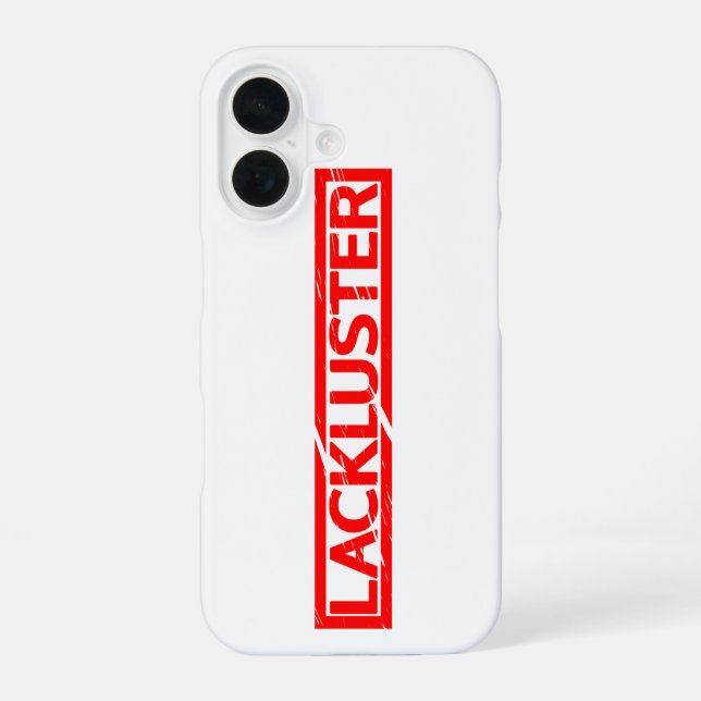 Coque iPhone 16 Tampon à vide (Verso)