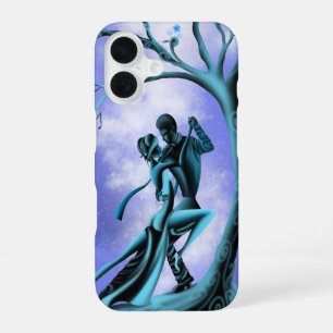 Coque iPhone 16 Tango au Clair de Lune : Danse Romantique Sous les