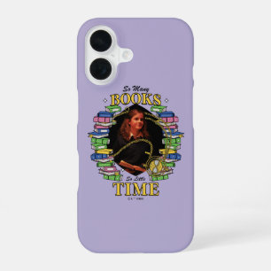 Coque iPhone 16 Tant de livres, si peu de temps