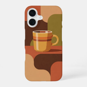 Coque iPhone 16 Tasse à Café Vintage
